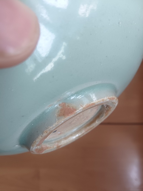 古玩陶瓷青釉盤真品鑒賞圖