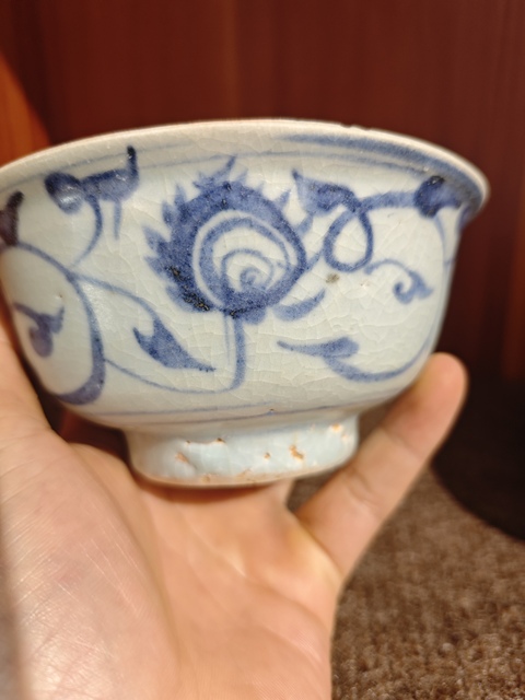 古玩陶瓷青花碗拍賣，當前價格800元