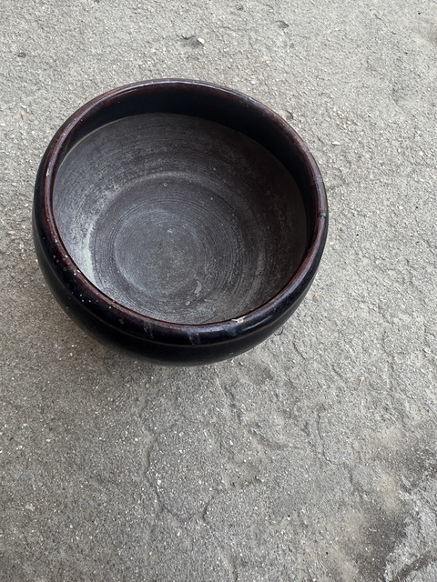 古玩陶瓷黑釉磨具真品鑒賞圖