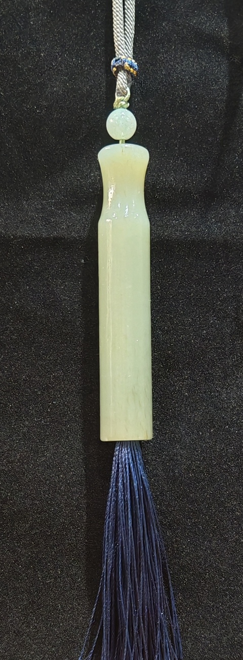 古玩玉器玉煙嘴真品鑒賞圖