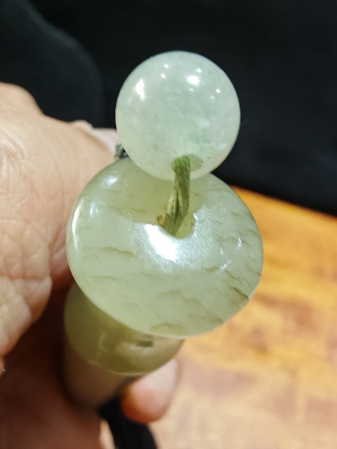 古玩玉器玉煙嘴真品鑒賞圖