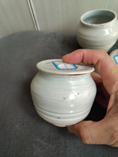 古玩陶瓷青白釉蓋罐拍賣,當前價格688元
