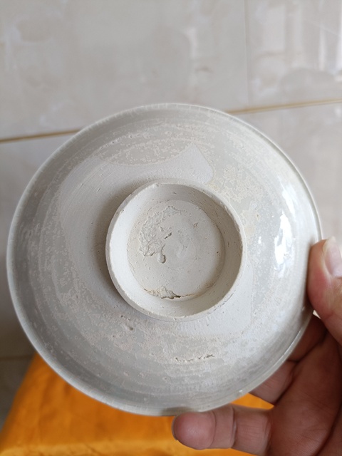古玩陶瓷北宋湖田窯影青釉高足碗拍賣，當前價格299元