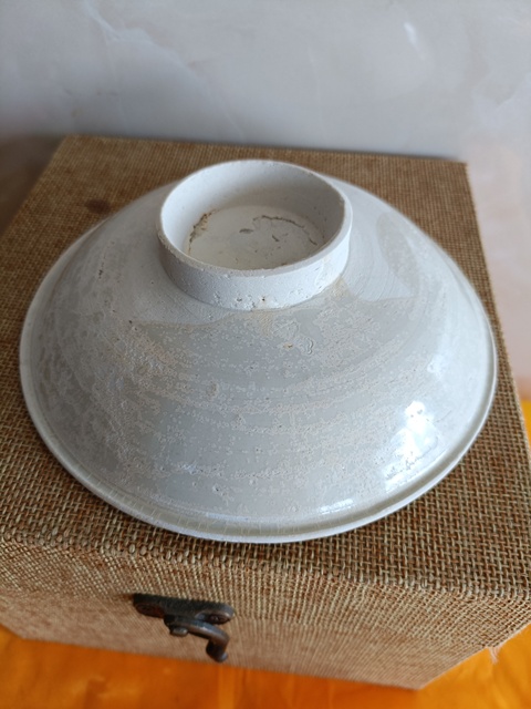 古玩陶瓷北宋湖田窯影青釉高足碗拍賣，當前價格299元