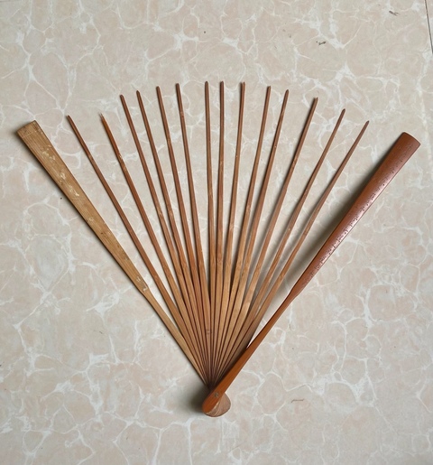 古玩雜項扇骨真品鑒賞圖