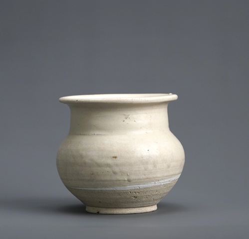 古玩陶瓷白釉罐真品鑒賞圖