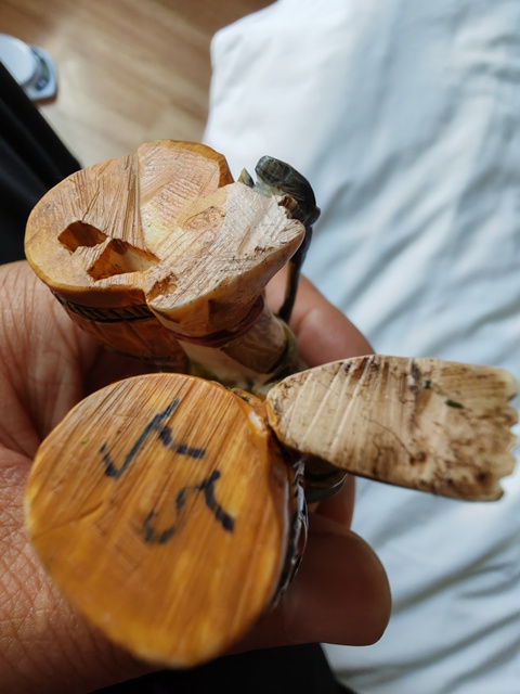古玩雜項(xiàng)根付真品鑒賞圖
