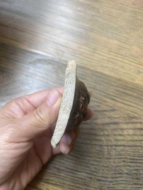古玩陶瓷醬釉瓷片真品鑒賞圖