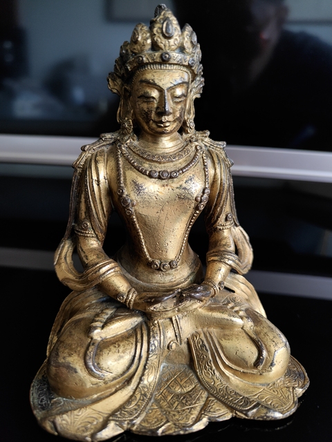 古玩銅器造像真品鑒賞圖