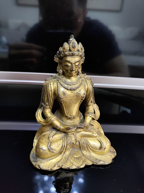 古玩銅器造像真品鑒賞圖