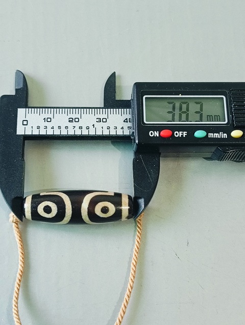 古玩玉器瑪瑙天珠拍賣，當前價格48元