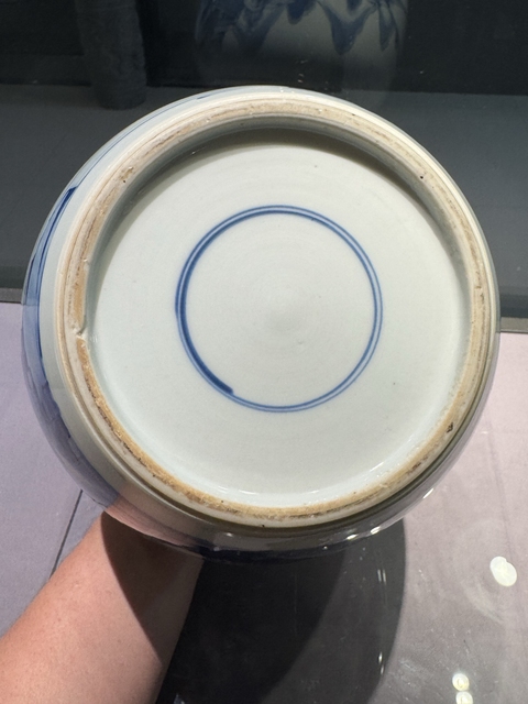 古玩陶瓷青花罐真品鑒賞圖