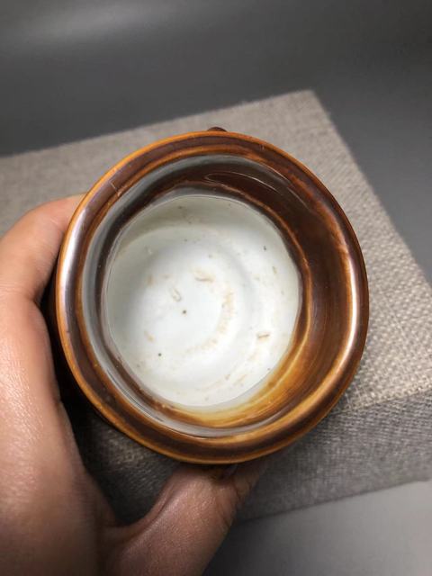 古玩陶瓷明晚期·德化窯紫金釉香爐拍賣，當前價格2500元