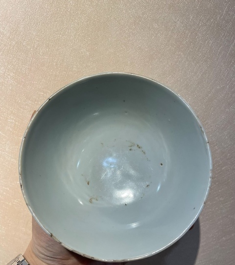 古玩陶瓷五彩碗真品鑒賞圖