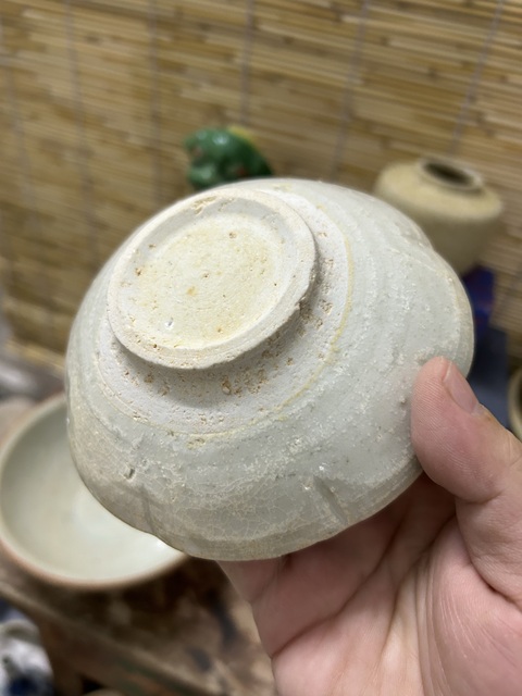 古玩陶瓷宋代花口洗拍賣，當前價格450元