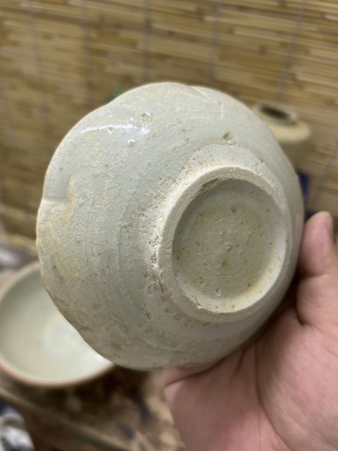 古玩陶瓷宋代花口洗拍賣，當前價格450元