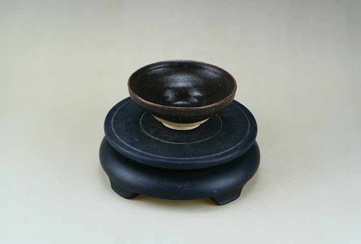 古玩陶瓷南宋.吉州窯黑釉茶盞(高級茶器)拍賣,當前價格1200元