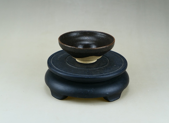 古玩陶瓷南宋.吉州窯黑釉茶盞(高級茶器)拍賣,當前價格1200元