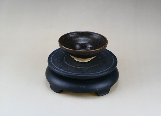 古玩陶瓷南宋.吉州窯黑釉茶盞(高級茶器)拍賣,當前價格1200元