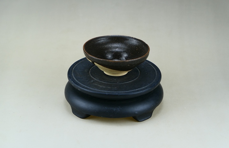 古玩陶瓷南宋.吉州窯黑釉茶盞(高級茶器)拍賣,當前價格1200元