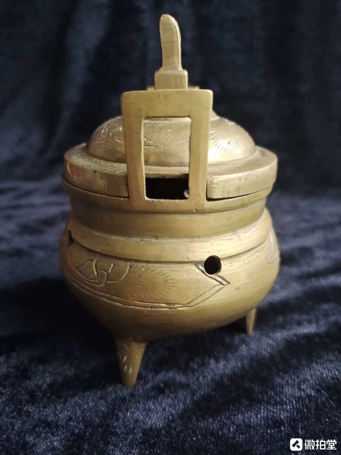 古玩銅器銅爐真品鑒賞圖