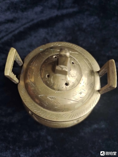 古玩銅器銅爐真品鑒賞圖