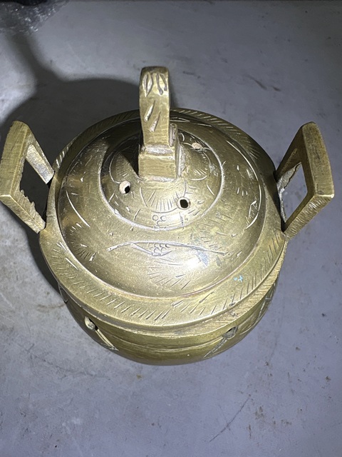 古玩銅器銅爐真品鑒賞圖