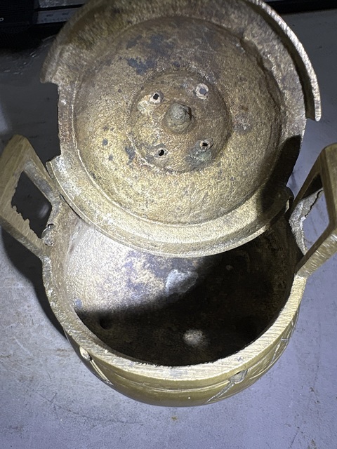 古玩銅器銅爐真品鑒賞圖