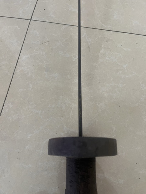 古玩雜項(xiàng)清晚期牛尾刀拍賣，當(dāng)前價格1588元