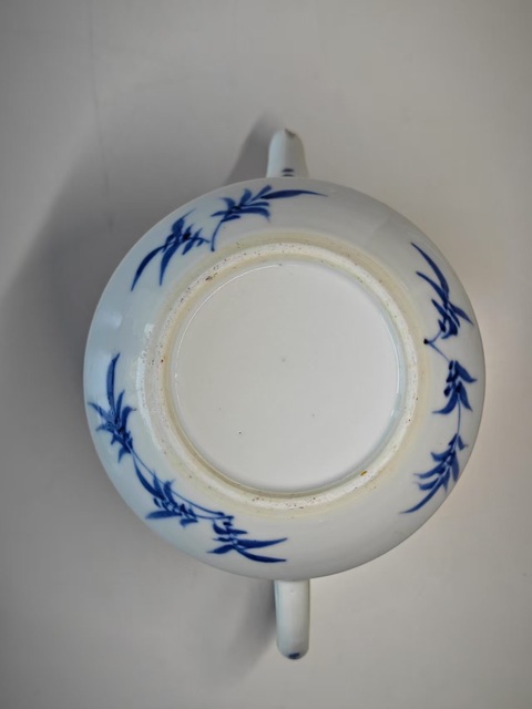 古玩陶瓷清晚期青花博古圖茶壺拍賣,當前價格3456元