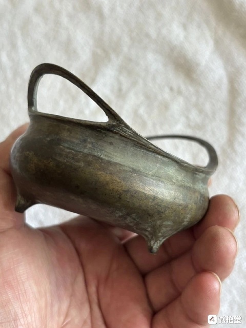 古玩銅器銅爐真品鑒賞圖