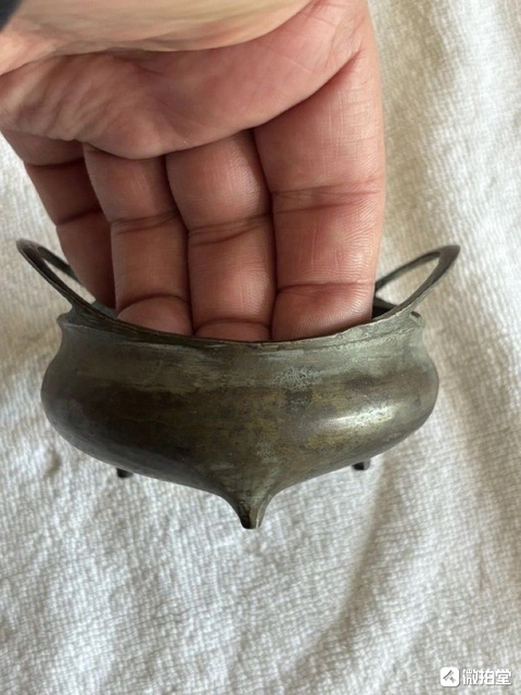 古玩銅器銅爐真品鑒賞圖