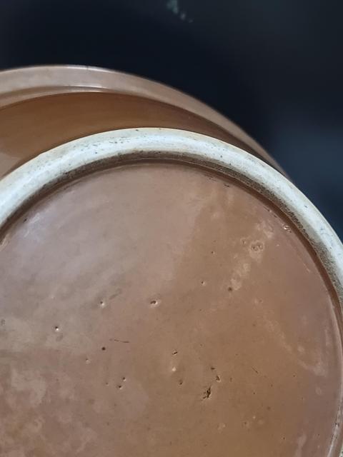 古玩陶瓷清中期紫金釉青花纏枝蓮紋盆拍賣,當(dāng)前價(jià)格2200元