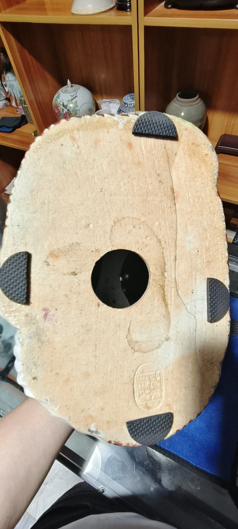 古玩陶瓷彌勒佛塑像真品鑒賞圖