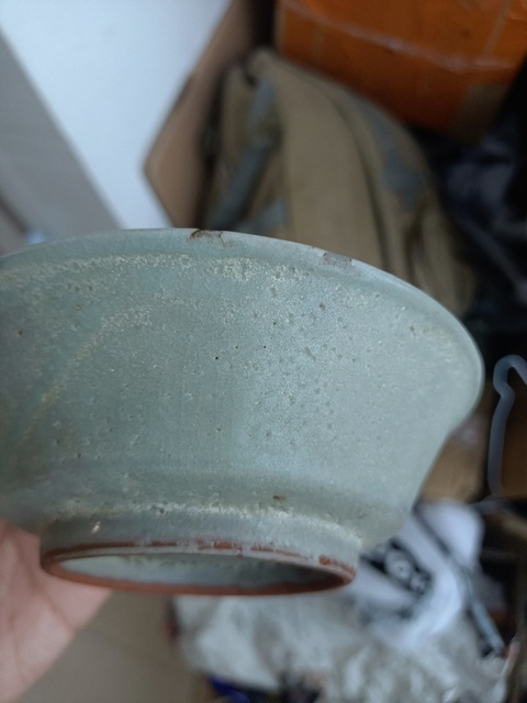古玩陶瓷【無托實(shí)拍】龍泉青瓷水洗拍賣,當(dāng)前價(jià)格700元