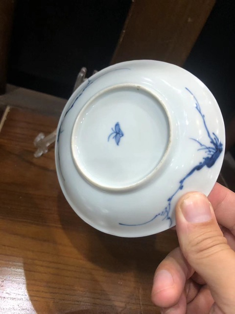 古玩陶瓷(精品賞碟)清·康熙·訪友圖·青花賞碟一對(duì)拍賣(mài),當(dāng)前價(jià)格1488元