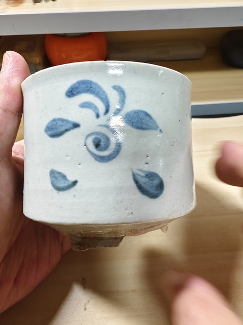 古玩陶瓷青花花卉紋香爐拍賣，當前價格880元
