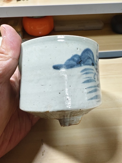 古玩陶瓷青花花卉紋香爐拍賣，當前價格880元