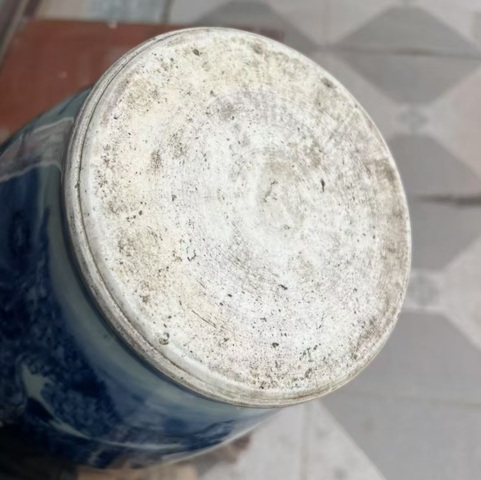 古玩陶瓷青花罐真品鑒賞圖