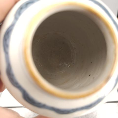 古玩陶瓷清早期青花罐拍賣,當前價格800元