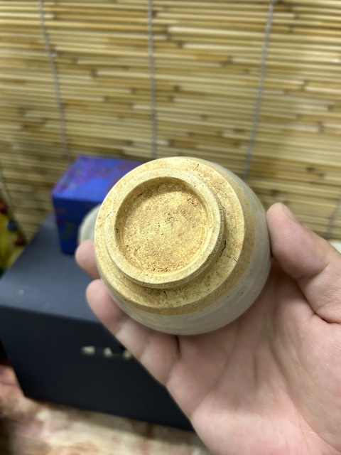 古玩陶瓷宋元青白釉蓋罐拍賣,當前價格888元