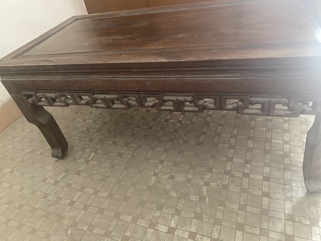 古玩雜項茶幾真品鑒賞圖
