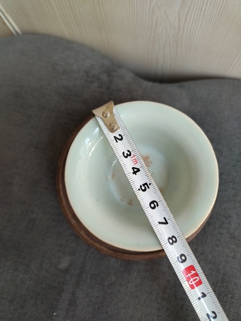 古玩陶瓷青花飛鳥杯真品鑒賞圖