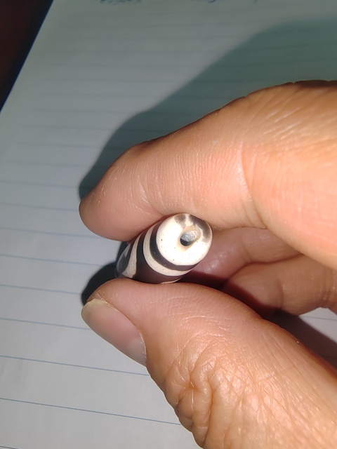 古玩玉器老料器天珠真品鑒賞圖