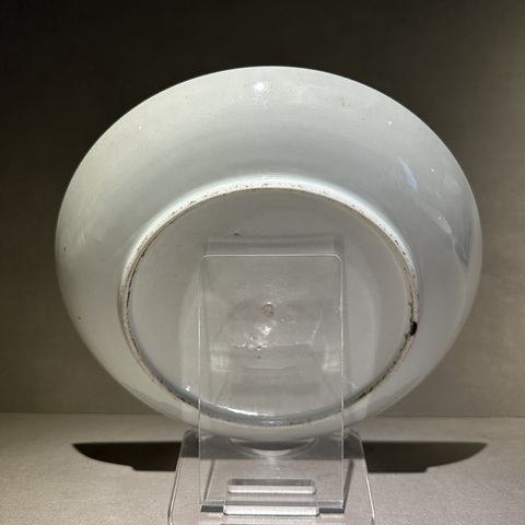 古玩陶瓷晚清·粉彩九桃紋盤真品鑒賞圖