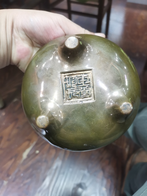 古玩銅器爐拍賣，當前價格5000元