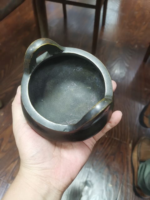 古玩銅器爐真品鑒賞圖
