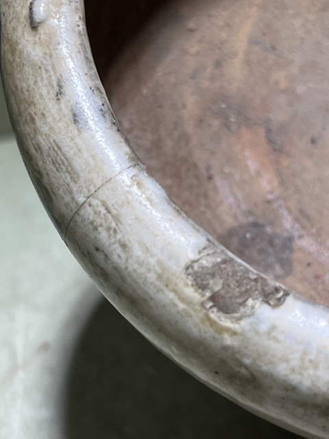 古玩陶瓷青花香爐拍賣，當(dāng)前價(jià)格98元