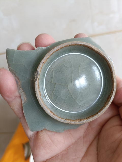 古玩陶瓷南宋龍泉官窯大片整底標本拍賣，當前價格666元