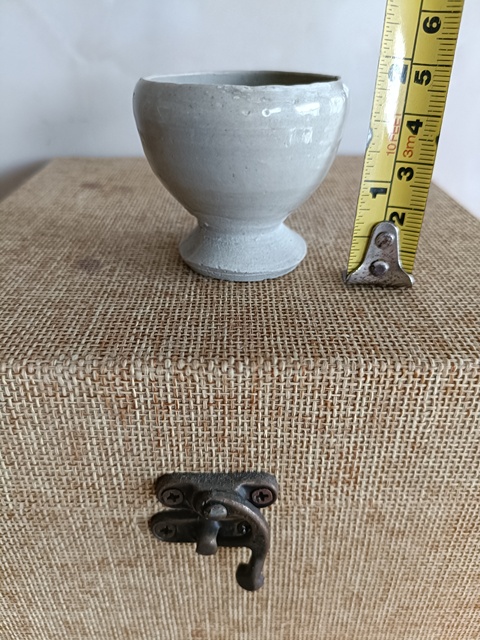 古玩陶瓷宋代晚期青白釉高足杯拍賣,當前價格369元